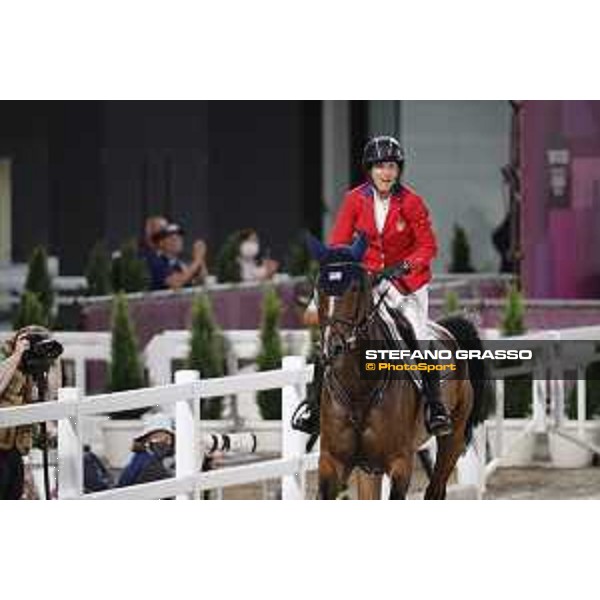 Tokyo 2020 Olympic Games - Show Jumping Team 1st Qualifier - Laura Kraut on Baloutinue Tokyo, Equestrian Park - 07 August 2021 Ph. Stefano Grasso