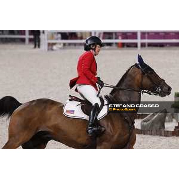 Tokyo 2020 Olympic Games - Show Jumping Team 1st Qualifier - Laura Kraut on Baloutinue Tokyo, Equestrian Park - 07 August 2021 Ph. Stefano Grasso