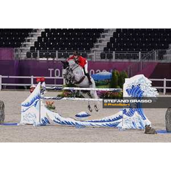 Tokyo 2020 Olympic Games - Show Jumping Team 1st Qualifier - Martin Fuchs on Clooney 51 Tokyo, Equestrian Park - 07 August 2021 Ph. Stefano Grasso