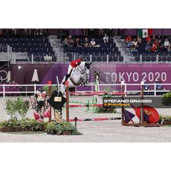 Tokyo 2020 Olympic Games - Show Jumping Team 1st Qualifier - Martin Fuchs on Clooney 51 Tokyo, Equestrian Park - 07 August 2021 Ph. Stefano Grasso