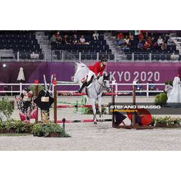 Tokyo 2020 Olympic Games - Show Jumping Team 1st Qualifier - Martin Fuchs on Clooney 51 Tokyo, Equestrian Park - 07 August 2021 Ph. Stefano Grasso