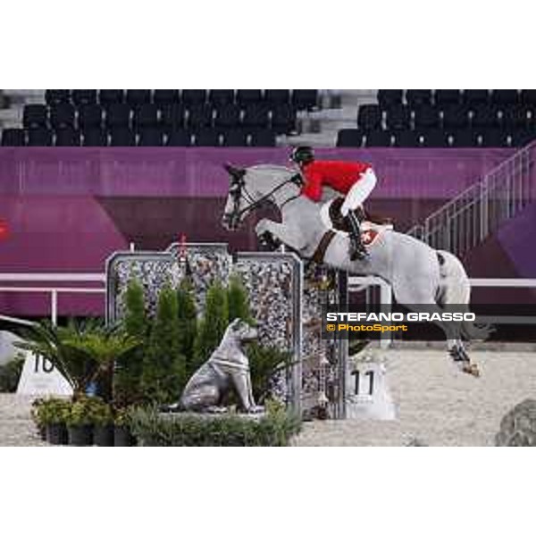 Tokyo 2020 Olympic Games - Show Jumping Team 1st Qualifier - Martin Fuchs on Clooney 51 Tokyo, Equestrian Park - 07 August 2021 Ph. Stefano Grasso