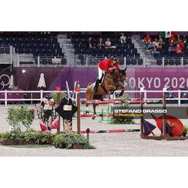 Tokyo 2020 Olympic Games - Show Jumping Team 1st Qualifier - Andre Thieme on DSP Chakaria Tokyo, Equestrian Park - 07 August 2021 Ph. Stefano Grasso