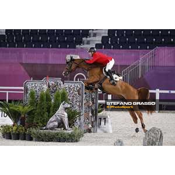 Tokyo 2020 Olympic Games - Show Jumping Team 1st Qualifier - Andre Thieme on DSP Chakaria Tokyo, Equestrian Park - 07 August 2021 Ph. Stefano Grasso