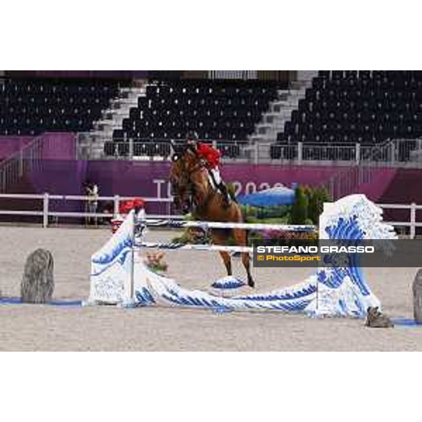 Tokyo 2020 Olympic Games - Show Jumping Team 1st Qualifier - Pieter Devos on Claire Z Tokyo, Equestrian Park - 07 August 2021 Ph. Stefano Grasso