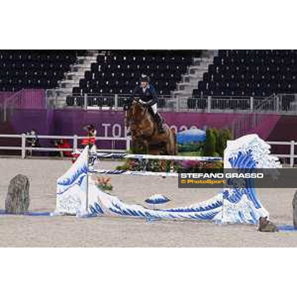 Tokyo 2020 Olympic Games - Show Jumping Team 1st Qualifier - Henrik von Eckermann on King Edward Tokyo, Equestrian Park - 07 August 2021 Ph. Stefano Grasso