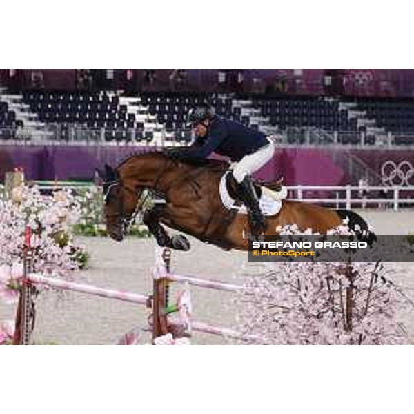 Tokyo 2020 Olympic Games - Show Jumping Team 1st Qualifier - Martin Dopazo on Quintino 9 Tokyo, Equestrian Park - 07 August 2021 Ph. Stefano Grasso