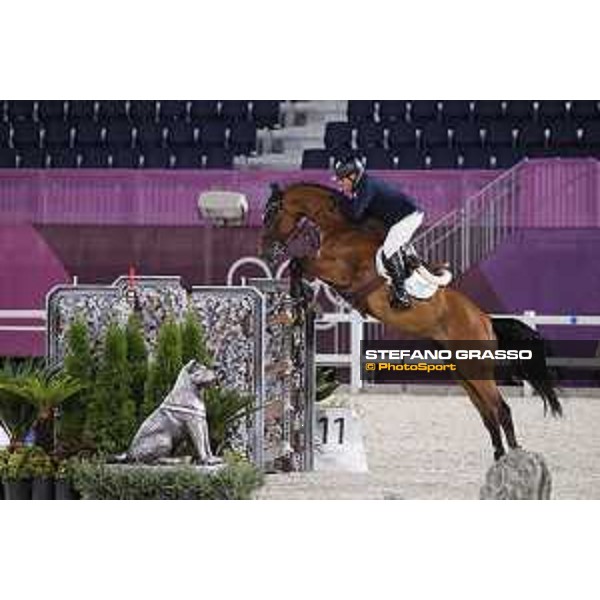 Tokyo 2020 Olympic Games - Show Jumping Team 1st Qualifier - Martin Dopazo on Quintino 9 Tokyo, Equestrian Park - 07 August 2021 Ph. Stefano Grasso