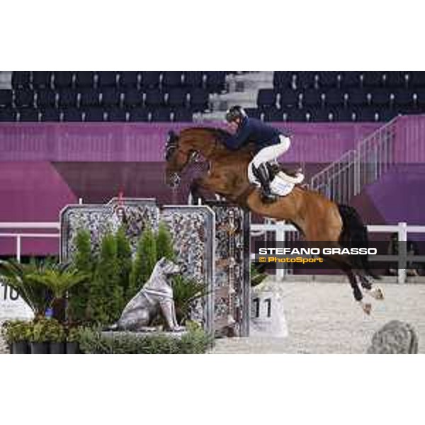 Tokyo 2020 Olympic Games - Show Jumping Team 1st Qualifier - Martin Dopazo on Quintino 9 Tokyo, Equestrian Park - 07 August 2021 Ph. Stefano Grasso