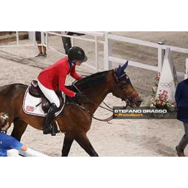 Tokyo 2020 Olympic Games - Show Jumping Team 1st Qualifier - Jessica Springsteen on Don Juan van de Donkhoeve Tokyo, Equestrian Park - 07 August 2021 Ph. Stefano Grasso