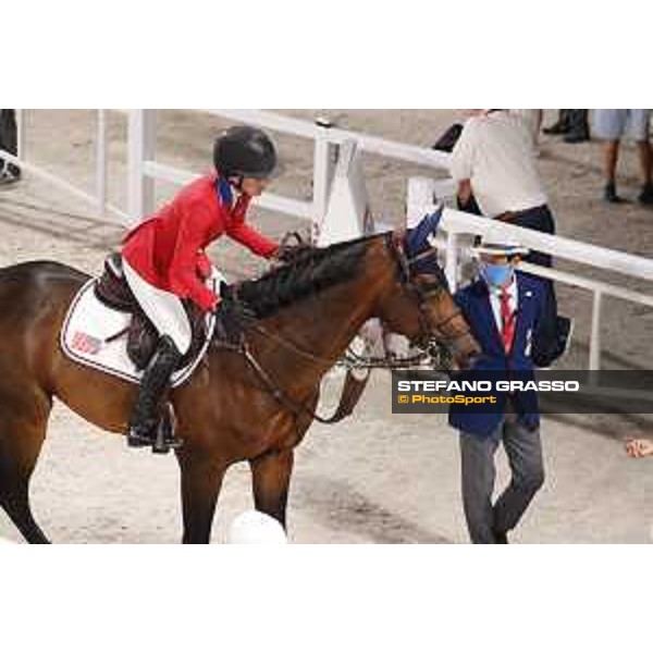 Tokyo 2020 Olympic Games - Show Jumping Team 1st Qualifier - Jessica Springsteen on Don Juan van de Donkhoeve Tokyo, Equestrian Park - 07 August 2021 Ph. Stefano Grasso