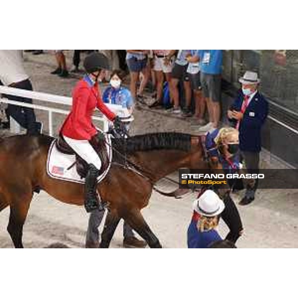 Tokyo 2020 Olympic Games - Show Jumping Team 1st Qualifier - Jessica Springsteen on Don Juan van de Donkhoeve Tokyo, Equestrian Park - 07 August 2021 Ph. Stefano Grasso