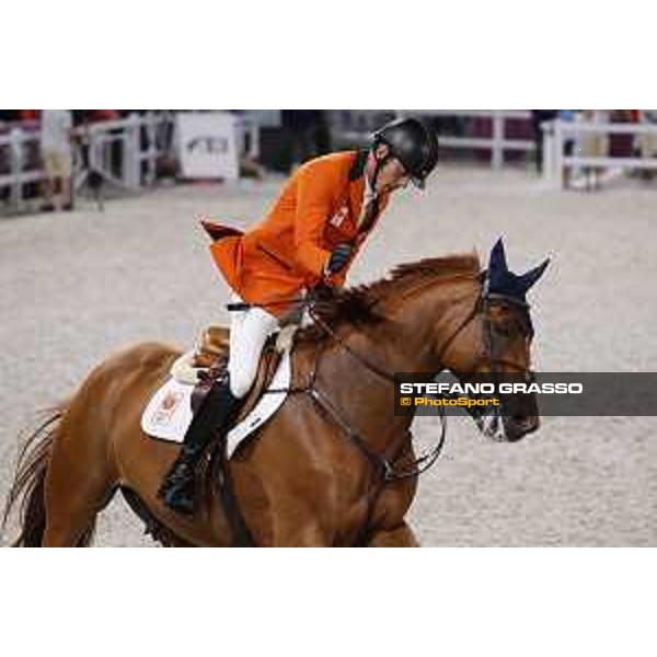 Tokyo 2020 Olympic Games - Show Jumping Team 1st Qualifier - Harrie Smolders on Bingo du Parc Tokyo, Equestrian Park - 07 August 2021 Ph. Stefano Grasso