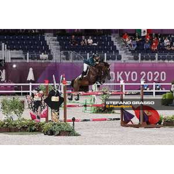 Tokyo 2020 Olympic Games - Show Jumping Team 1st Qualifier - Yuri Mansur on Alfons Tokyo, Equestrian Park - 07 August 2021 Ph. Stefano Grasso
