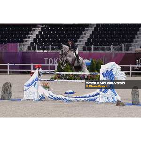 Tokyo 2020 Olympic Games - Show Jumping Team 1st Qualifier - Mathieu Billot on Quel Filou 13 Tokyo, Equestrian Park - 07 August 2021 Ph. Stefano Grasso