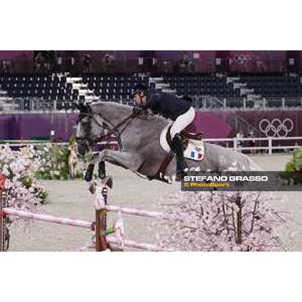 Tokyo 2020 Olympic Games - Show Jumping Team 1st Qualifier - Mathieu Billot on Quel Filou 13 Tokyo, Equestrian Park - 07 August 2021 Ph. Stefano Grasso