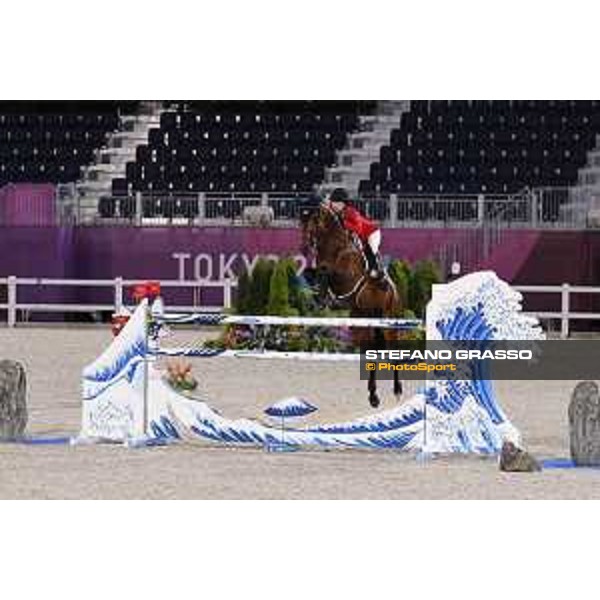 Tokyo 2020 Olympic Games - Show Jumping Team 1st Qualifier - Jessica Springsteen on Don Juan van de Donkhoeve Tokyo, Equestrian Park - 07 August 2021 Ph. Stefano Grasso