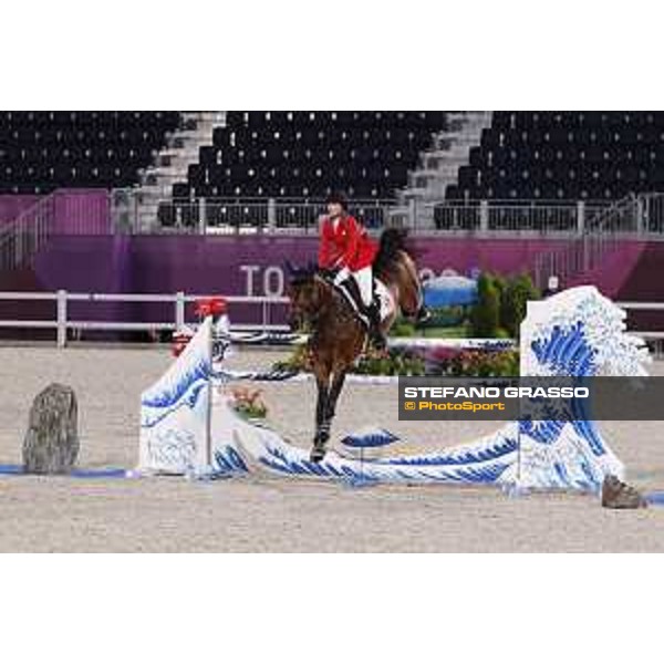Tokyo 2020 Olympic Games - Show Jumping Team 1st Qualifier - Jessica Springsteen on Don Juan van de Donkhoeve Tokyo, Equestrian Park - 07 August 2021 Ph. Stefano Grasso