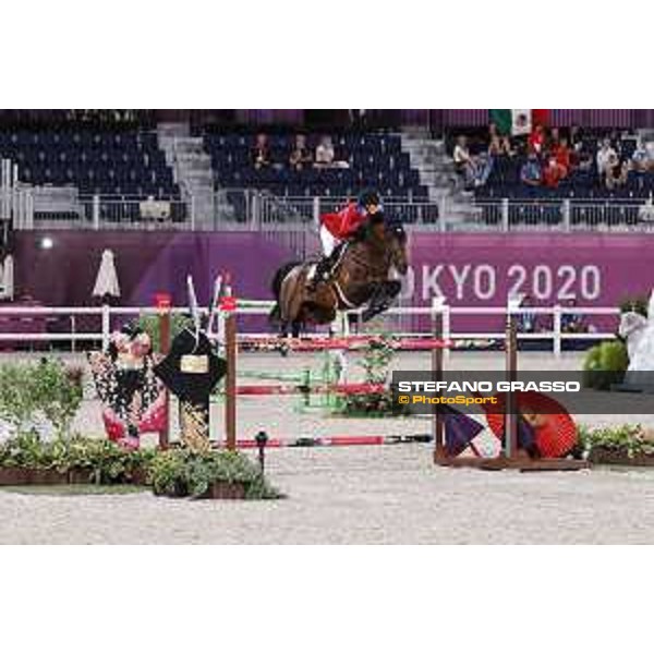 Tokyo 2020 Olympic Games - Show Jumping Team 1st Qualifier - Jessica Springsteen on Don Juan van de Donkhoeve Tokyo, Equestrian Park - 07 August 2021 Ph. Stefano Grasso