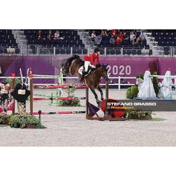 Tokyo 2020 Olympic Games - Show Jumping Team 1st Qualifier - Jessica Springsteen on Don Juan van de Donkhoeve Tokyo, Equestrian Park - 07 August 2021 Ph. Stefano Grasso