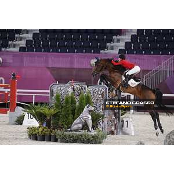 Tokyo 2020 Olympic Games - Show Jumping Team 1st Qualifier - Jessica Springsteen on Don Juan van de Donkhoeve Tokyo, Equestrian Park - 07 August 2021 Ph. Stefano Grasso
