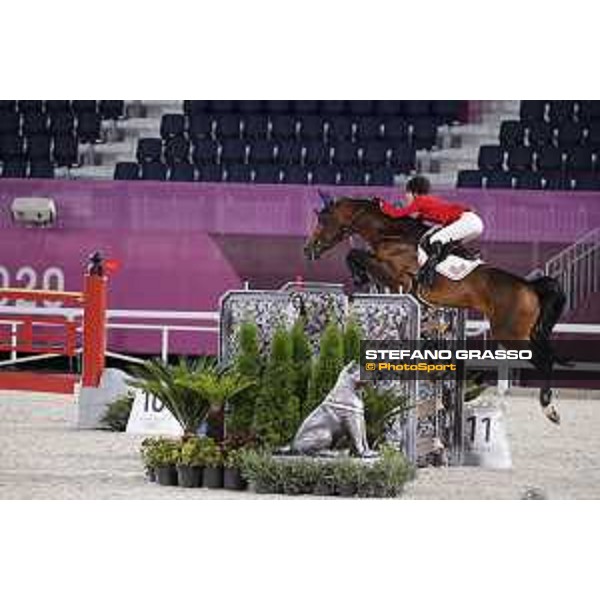 Tokyo 2020 Olympic Games - Show Jumping Team 1st Qualifier - Jessica Springsteen on Don Juan van de Donkhoeve Tokyo, Equestrian Park - 07 August 2021 Ph. Stefano Grasso