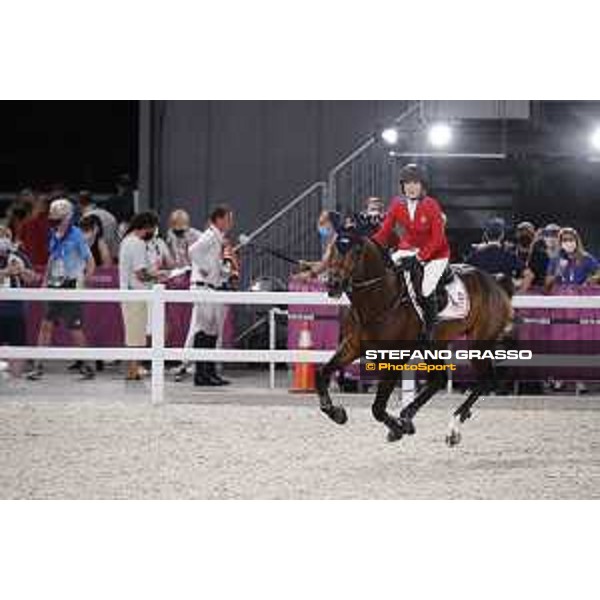 Tokyo 2020 Olympic Games - Show Jumping Team 1st Qualifier - Jessica Springsteen on Don Juan van de Donkhoeve Tokyo, Equestrian Park - 07 August 2021 Ph. Stefano Grasso