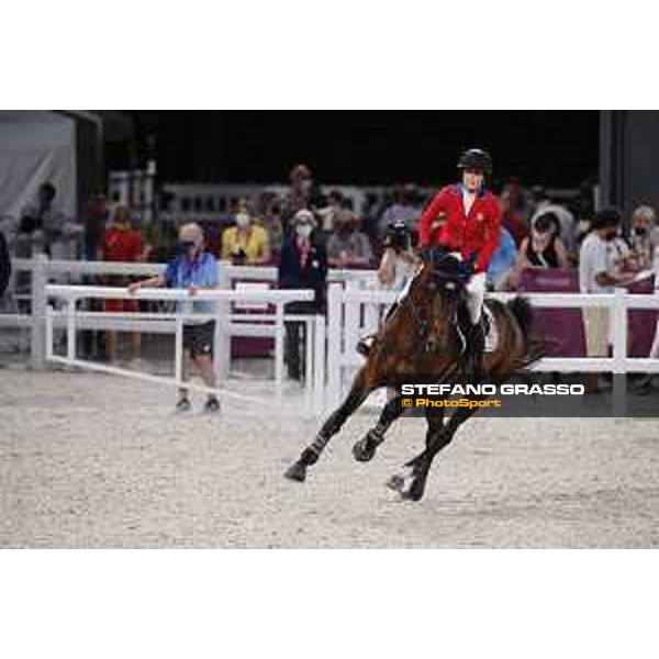 Tokyo 2020 Olympic Games - Show Jumping Team 1st Qualifier - Jessica Springsteen on Don Juan van de Donkhoeve Tokyo, Equestrian Park - 07 August 2021 Ph. Stefano Grasso