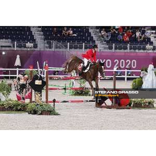 Tokyo 2020 Olympic Games - Show Jumping Team 1st Qualifier - Bryan Balsiger on Twentytwo des Biches Tokyo, Equestrian Park - 07 August 2021 Ph. Stefano Grasso