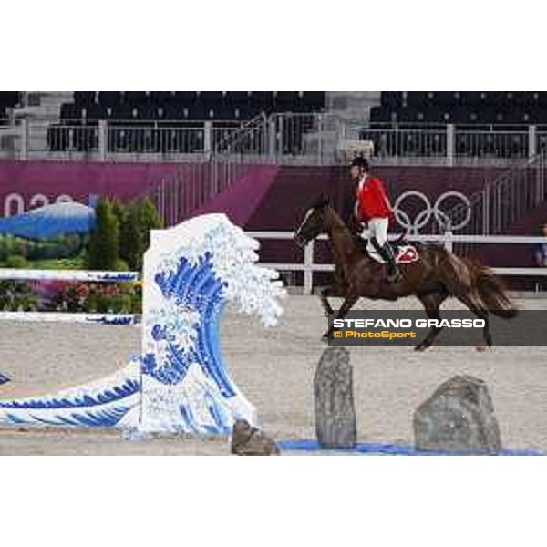 Tokyo 2020 Olympic Games - Show Jumping Team 1st Qualifier - Bryan Balsiger on Twentytwo des Biches Tokyo, Equestrian Park - 07 August 2021 Ph. Stefano Grasso