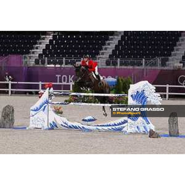 Tokyo 2020 Olympic Games - Show Jumping Team 1st Qualifier - Maurice Tebbel on Don Diarado Tokyo, Equestrian Park - 07 August 2021 Ph. Stefano Grasso