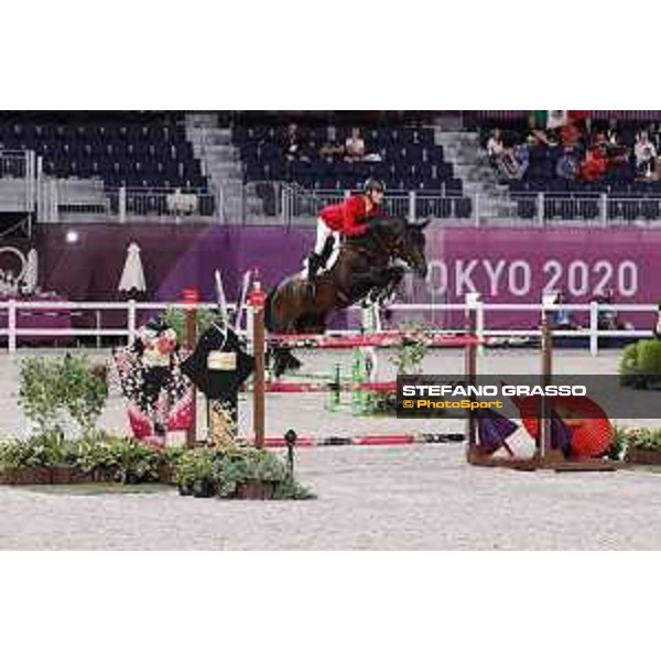 Tokyo 2020 Olympic Games - Show Jumping Team 1st Qualifier - Maurice Tebbel on Don Diarado Tokyo, Equestrian Park - 07 August 2021 Ph. Stefano Grasso