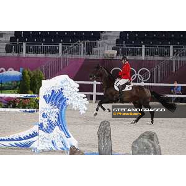 Tokyo 2020 Olympic Games - Show Jumping Team 1st Qualifier - Maurice Tebbel on Don Diarado Tokyo, Equestrian Park - 07 August 2021 Ph. Stefano Grasso