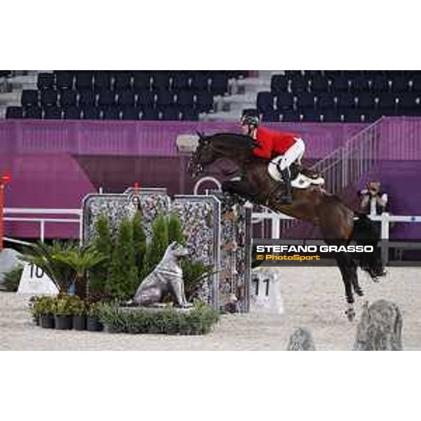 Tokyo 2020 Olympic Games - Show Jumping Team 1st Qualifier - Maurice Tebbel on Don Diarado Tokyo, Equestrian Park - 07 August 2021 Ph. Stefano Grasso