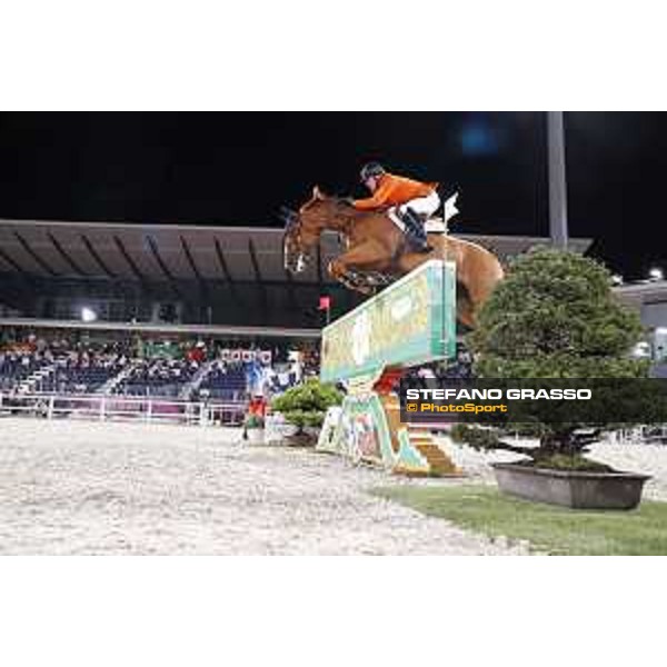 Tokyo 2020 Olympic Games - Show Jumping Team 1st Qualifier - Harrie Smolders on Bingo du Parc Tokyo, Equestrian Park - 07 August 2021 Ph. Stefano Grasso