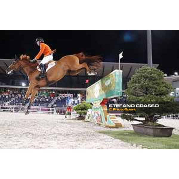 Tokyo 2020 Olympic Games - Show Jumping Team 1st Qualifier - Harrie Smolders on Bingo du Parc Tokyo, Equestrian Park - 07 August 2021 Ph. Stefano Grasso
