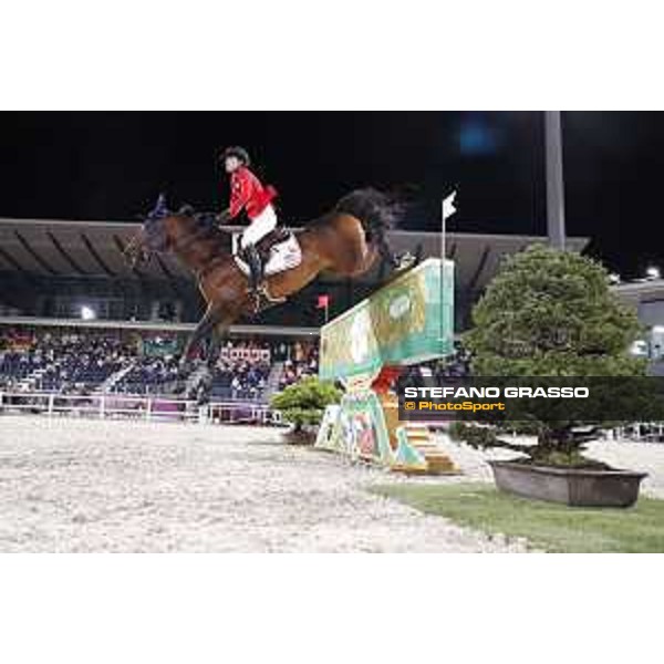 Tokyo 2020 Olympic Games - Show Jumping Team 1st Qualifier - Jessica Springsteen on Don Juan van de Donkhoeve Tokyo, Equestrian Park - 07 August 2021 Ph. Stefano Grasso