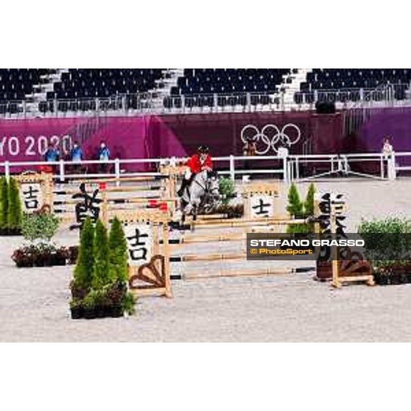 Tokyo 2020 Olympic Games - Show Jumping Team 1st Qualifier - Ondrej Zvara on Cento Lano Tokyo, Equestrian Park - 06 August 2021 Ph. Stefano Grasso