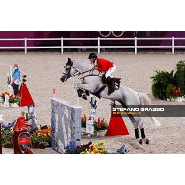 Tokyo 2020 Olympic Games - Show Jumping Team 1st Qualifier - Ondrej Zvara on Cento Lano Tokyo, Equestrian Park - 06 August 2021 Ph. Stefano Grasso