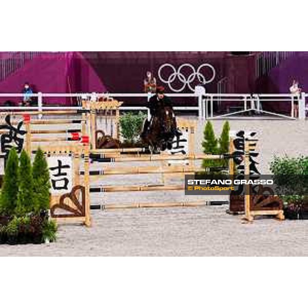 Tokyo 2020 Olympic Games - Show Jumping Team 1st Qualifier - Yaofeng Li on Jericho Dwerse Hagen Tokyo, Equestrian Park - 06 August 2021 Ph. Stefano Grasso