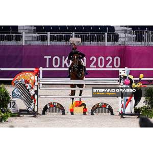 Tokyo 2020 Olympic Games - Show Jumping Team 1st Qualifier - Yaofeng Li on Jericho Dwerse Hagen Tokyo, Equestrian Park - 06 August 2021 Ph. Stefano Grasso