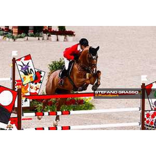 Tokyo 2020 Olympic Games - Show Jumping Team 1st Qualifier - Daisuke Fukushima on Chanyon Tokyo, Equestrian Park - 06 August 2021 Ph. Stefano Grasso