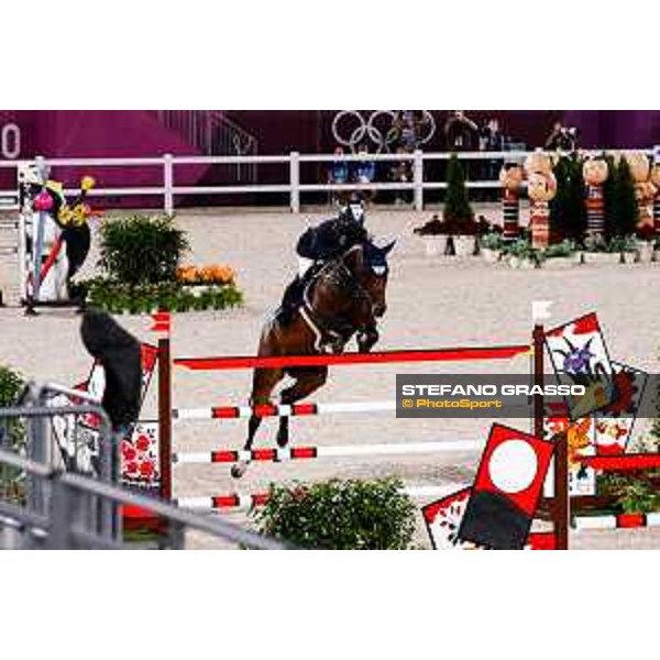 Tokyo 2020 Olympic Games - Show Jumping Team 1st Qualifier - Alberto Michan on Cosa Nostra Tokyo, Equestrian Park - 06 August 2021 Ph. Stefano Grasso