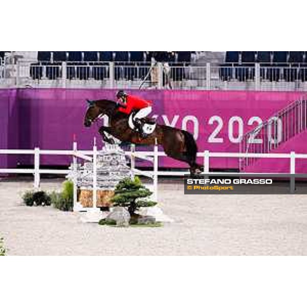 Tokyo 2020 Olympic Games - Show Jumping Team 1st Qualifier - Enrique Gonzalez on Chacna Tokyo, Equestrian Park - 06 August 2021 Ph. Stefano Grasso