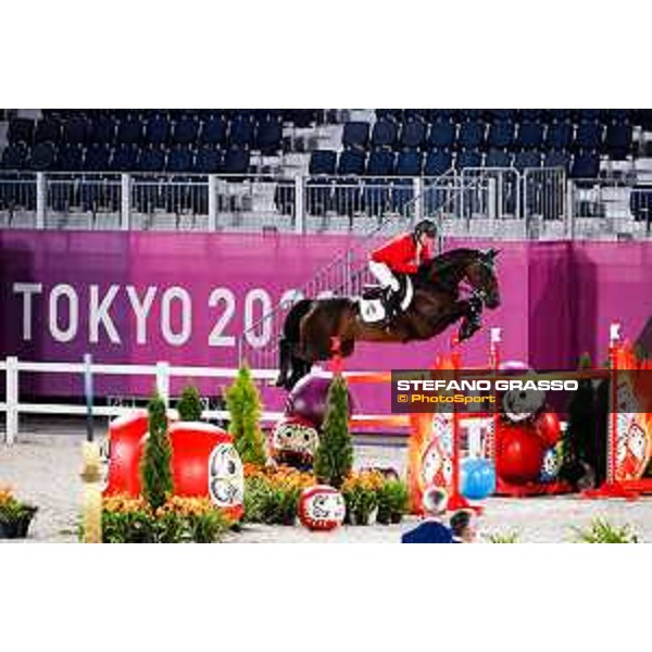 Tokyo 2020 Olympic Games - Show Jumping Team 1st Qualifier - Enrique Gonzalez on Chacna Tokyo, Equestrian Park - 06 August 2021 Ph. Stefano Grasso