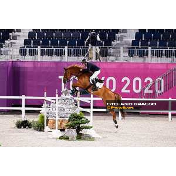 Tokyo 2020 Olympic Games - Show Jumping Team 1st Qualifier - Jose Maria (jr) Larocca on Finn Lente Tokyo, Equestrian Park - 06 August 2021 Ph. Stefano Grasso