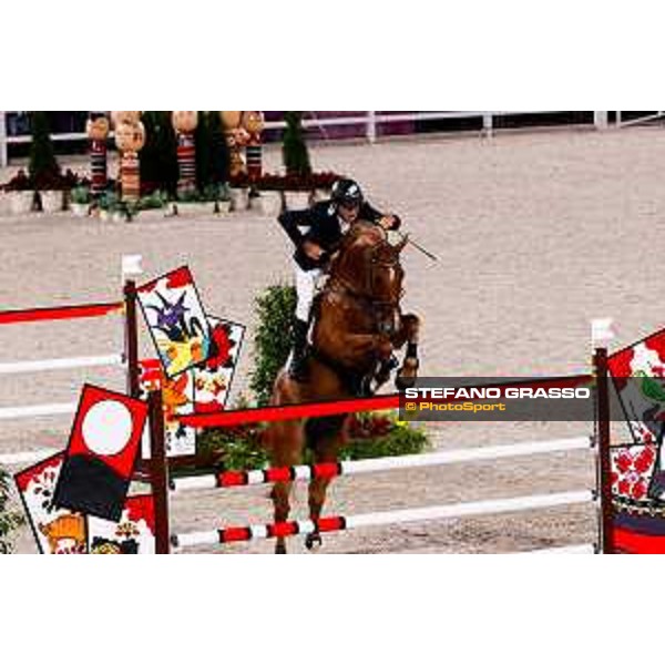 Tokyo 2020 Olympic Games - Show Jumping Team 1st Qualifier - Jose Maria (jr) Larocca on Finn Lente Tokyo, Equestrian Park - 06 August 2021 Ph. Stefano Grasso