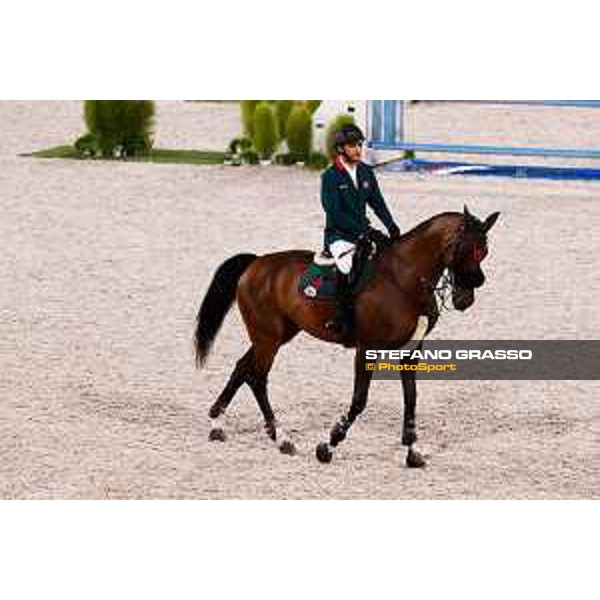 Tokyo 2020 Olympic Games - Show Jumping Team 1st Qualifier - Ali Al Ahrach on Golden Lady Tokyo, Equestrian Park - 06 August 2021 Ph. Stefano Grasso
