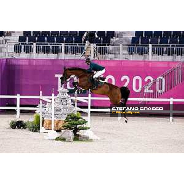 Tokyo 2020 Olympic Games - Show Jumping Team 1st Qualifier - Ali Al Ahrach on Golden Lady Tokyo, Equestrian Park - 06 August 2021 Ph. Stefano Grasso