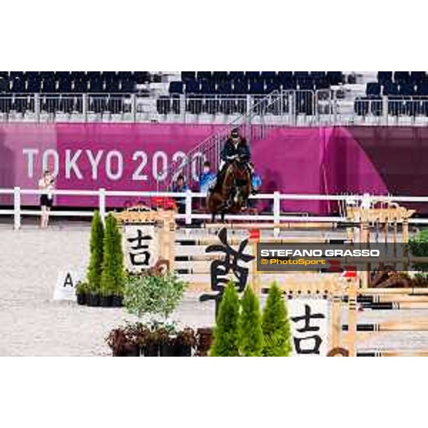 Tokyo 2020 Olympic Games - Show Jumping Team 1st Qualifier - Ali Al Ahrach on Golden Lady Tokyo, Equestrian Park - 06 August 2021 Ph. Stefano Grasso
